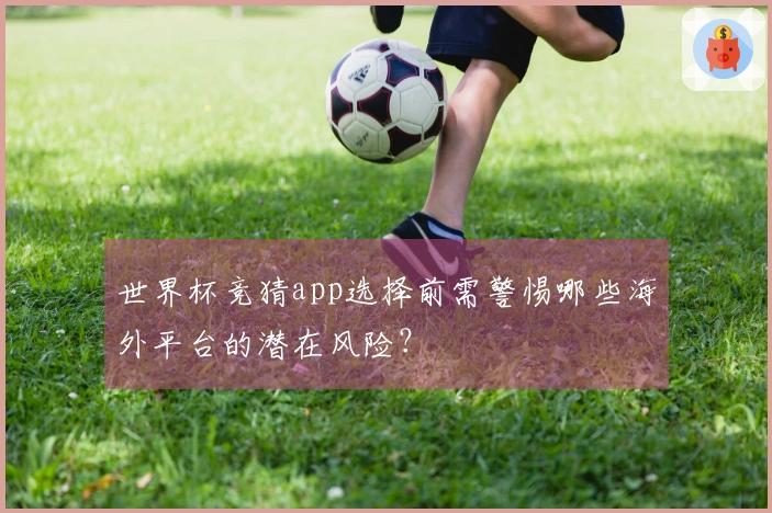 世界杯竞猜app选择前需警惕哪些海外平台的潜在风险？