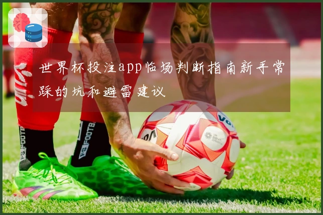 世界杯投注app临场判断指南新手常踩的坑和避雷建议